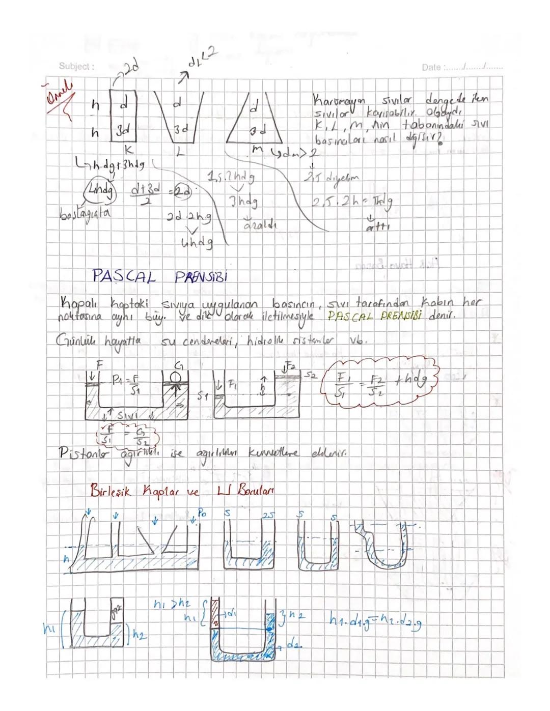 Akışkanların basıncı