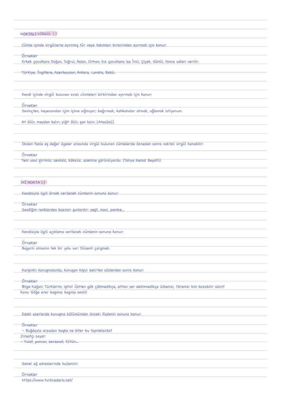 NOKTALAMA İŞARETLERİ
NOKTA (.)
Cümlenin sonuna konur:
Örnekler
Türk Dil Kurumu, 1932 yılında kurulmuştur.
Bazı kısaltmaların sonuna konur:
Ö