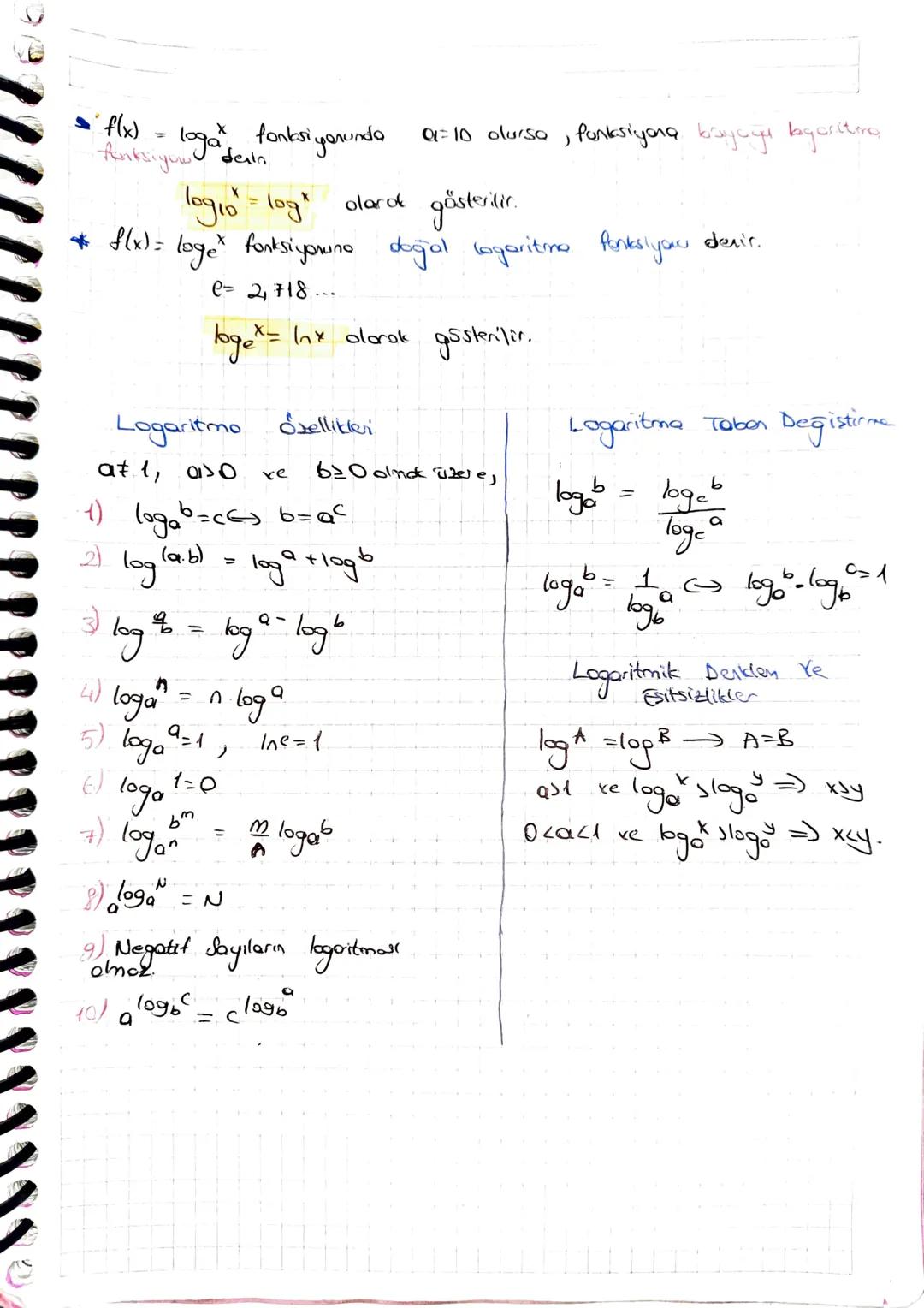 K
USTEL FONKSİYON
→ER+ -{1}
ve
X ER olmak
üzere
f: R→ Rt, f(x) = a*
şeklindeki bire bir
all dmak üzere
이
xc orten fonksiyonlara üstel fonksi