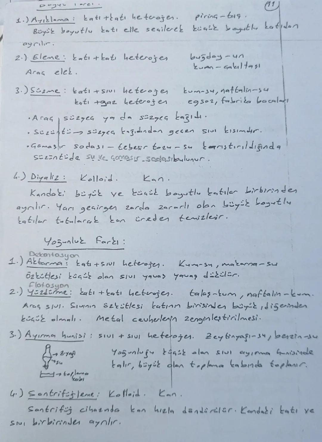 KARIŞIMLAR
Genel Özellikleri
Saf değildirler.
•Bileşenleri arasında belirli bir
.En 92
oran yoktur.
2 tür atom veya molekülden oluşur.
Bileş