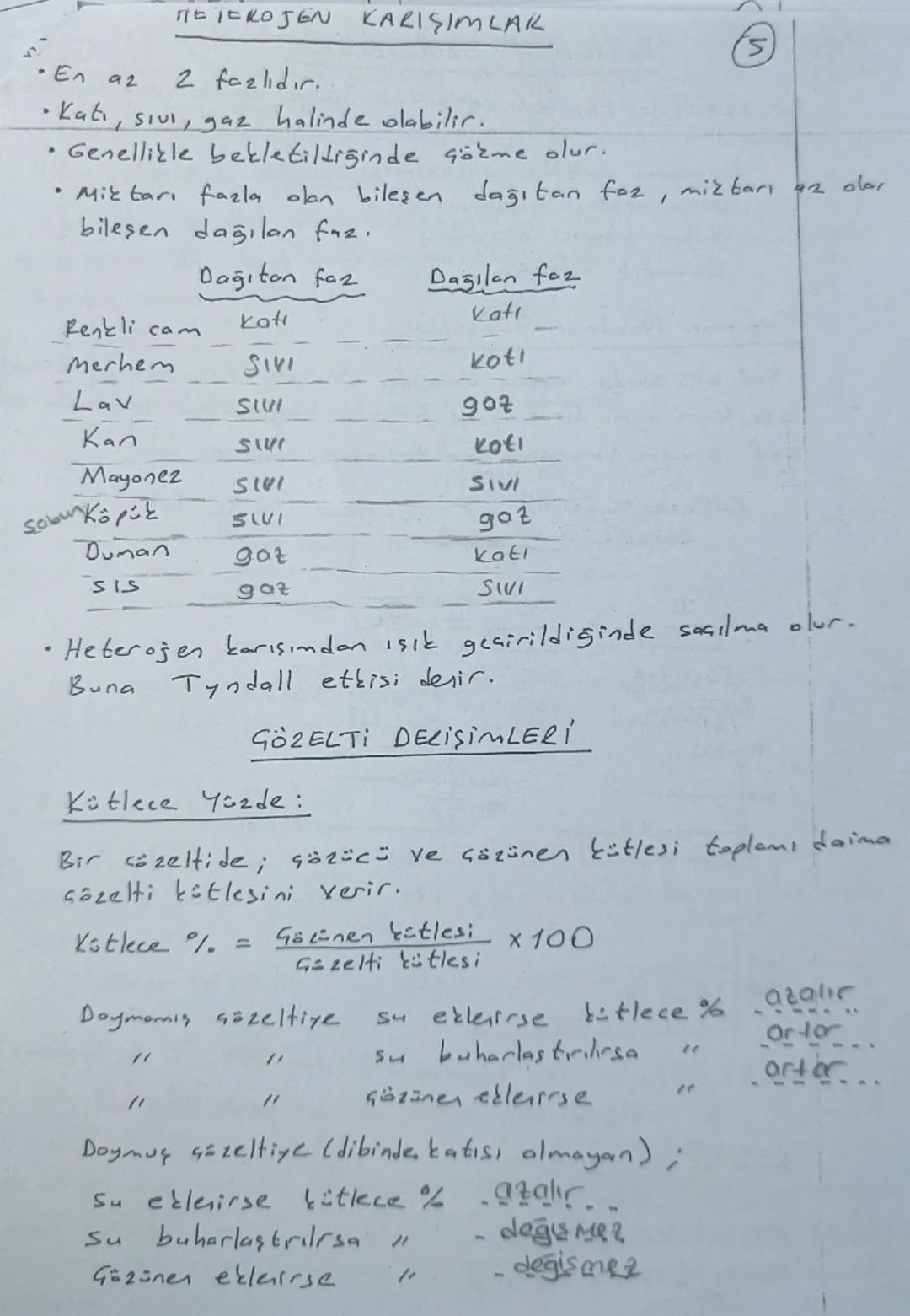 KARIŞIMLAR
Genel Özellikleri
Saf değildirler.
•Bileşenleri arasında belirli bir
.En 92
oran yoktur.
2 tür atom veya molekülden oluşur.
Bileş