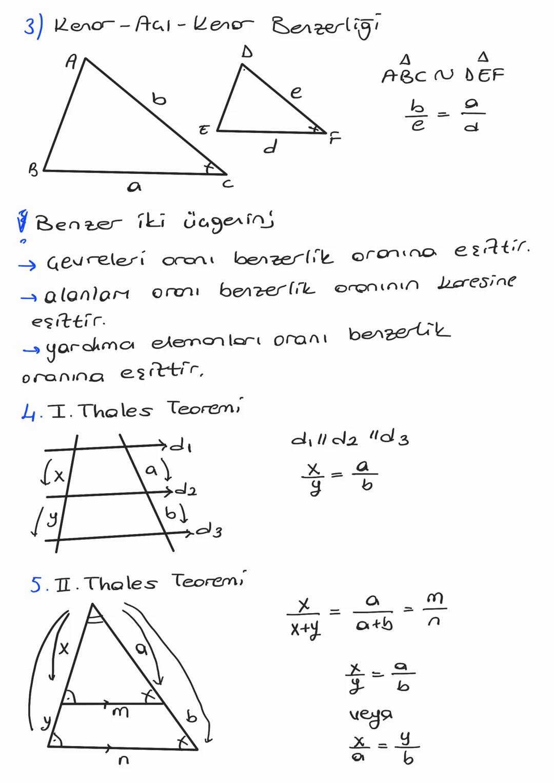 # LIGGENDE ESLİK VE BENZERLİK
## Eş Hagerler
A
D
B
C
E
F
$\triangle$
$\triangle$
ABC$\cong$DEF
↓
Eşlik
Sembalu
## Benzerlik Teoremi