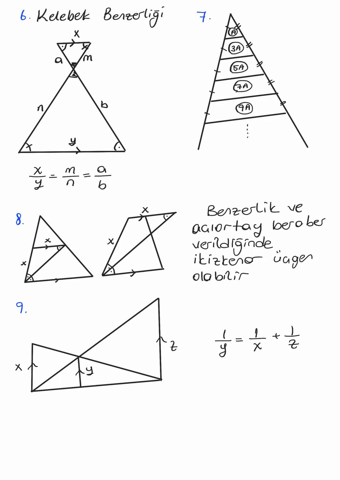 # LIGGENDE ESLİK VE BENZERLİK
## Eş Hagerler
A
D
B
C
E
F
$\triangle$
$\triangle$
ABC$\cong$DEF
↓
Eşlik
Sembalu
## Benzerlik Teoremi