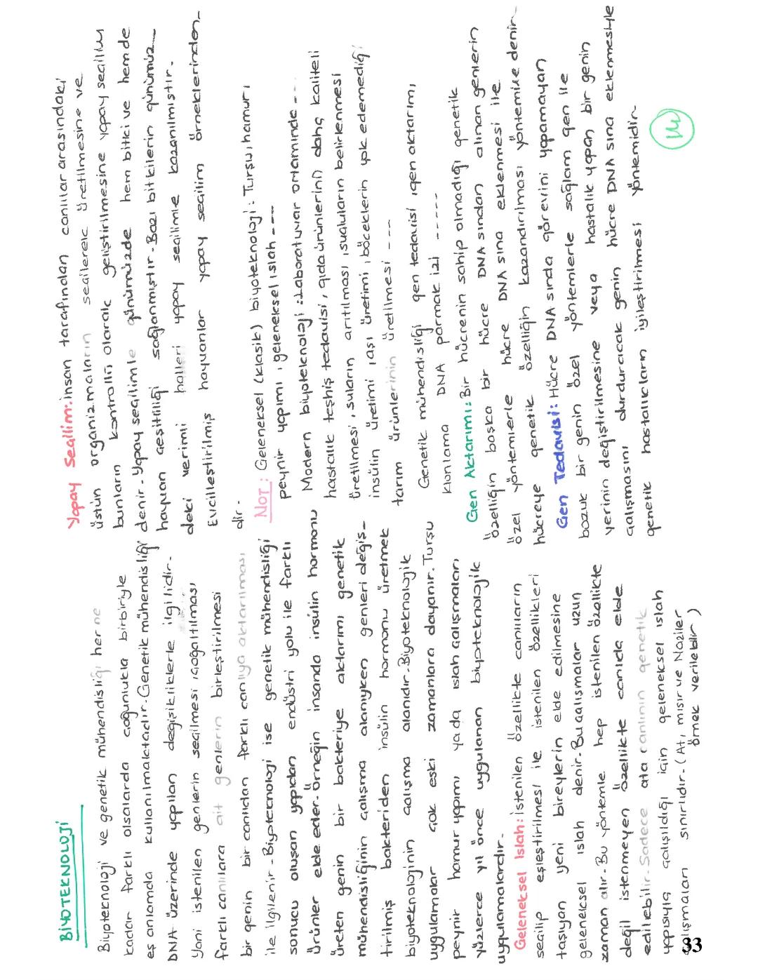 8. SINIF FEN BİYOTEKNOLOJİ