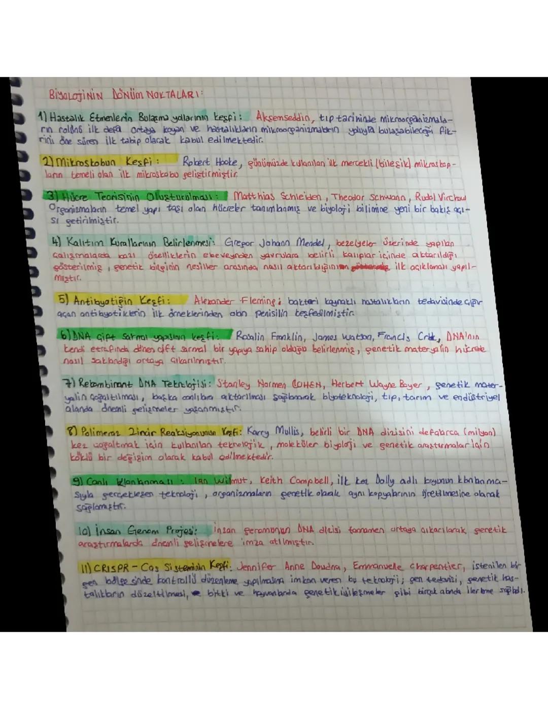 9. Sınıf Biyoloji