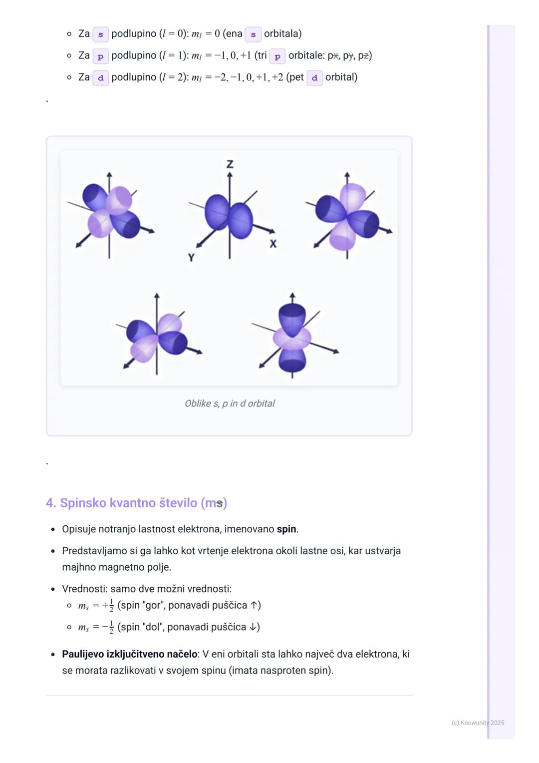 # Elektronska ovojnica in kvantna
števila
Uvod v elektronsko ovojnico
Bohrov model atoma je bil dober začetek, ampak ne pojasni vsega. Opi