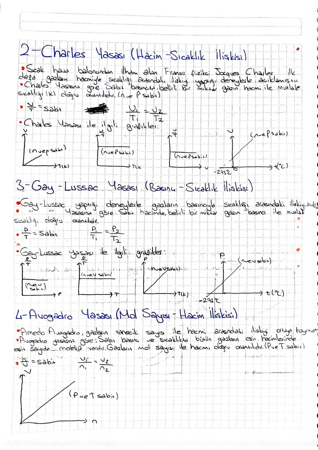 Gaz
Yasalari
Sürtünmesiz piston, hareketli piston, elastik balon, ideal pistonlu, kaplarda basing (P)
sabittir. Bu kaplarda bulunan gazın ba