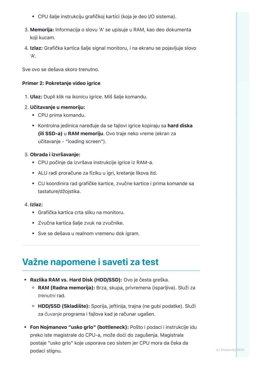 # Osnovna arhitektura računara
## Uvod u arhitekturu računara
Svaki računar, od laptopa do telefona, radi po sličnom principu. Nije to sam