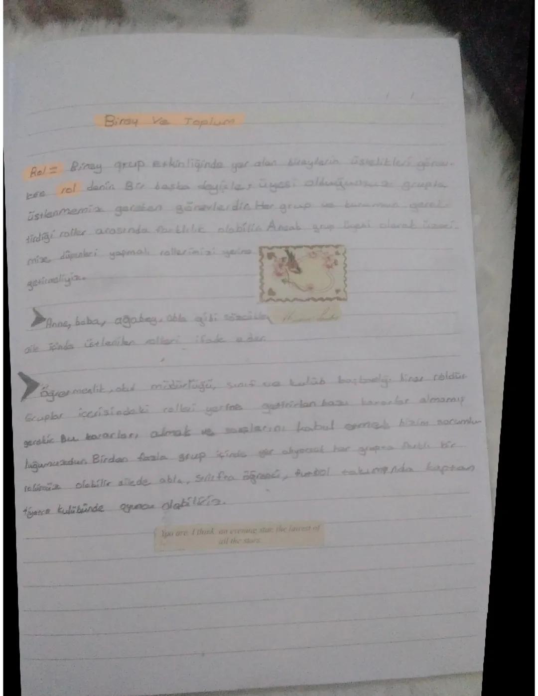 Birey ve toplum süslü 1.dönem 1. Ünite full tekrar