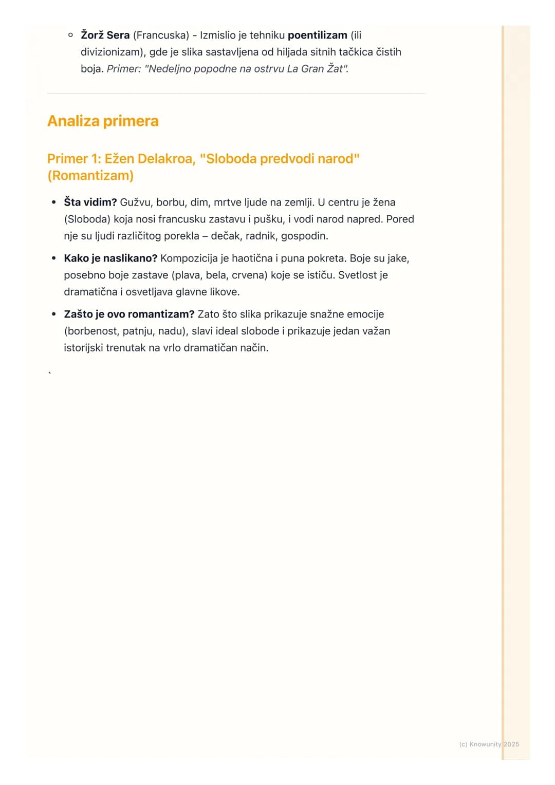 # Umetnost 19. veka: od
romantizma do impresionizma
Umetnost 19. veka: pregled
Devetnaesti vek je bio baš buran period. Desile su se velik