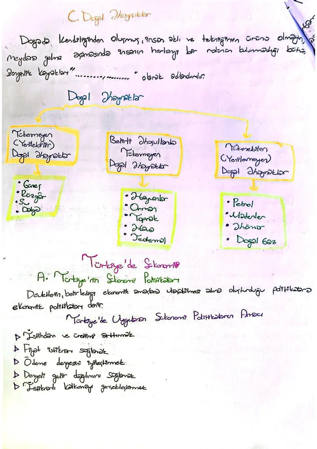 # Skonomik Faaliyetler ve Doğğı kaynakler
A) Üretim, Dogtonse Tüketim
Insanların yanbren deron ettirmek, tenel ihtiyaçlarını karşılayabilm