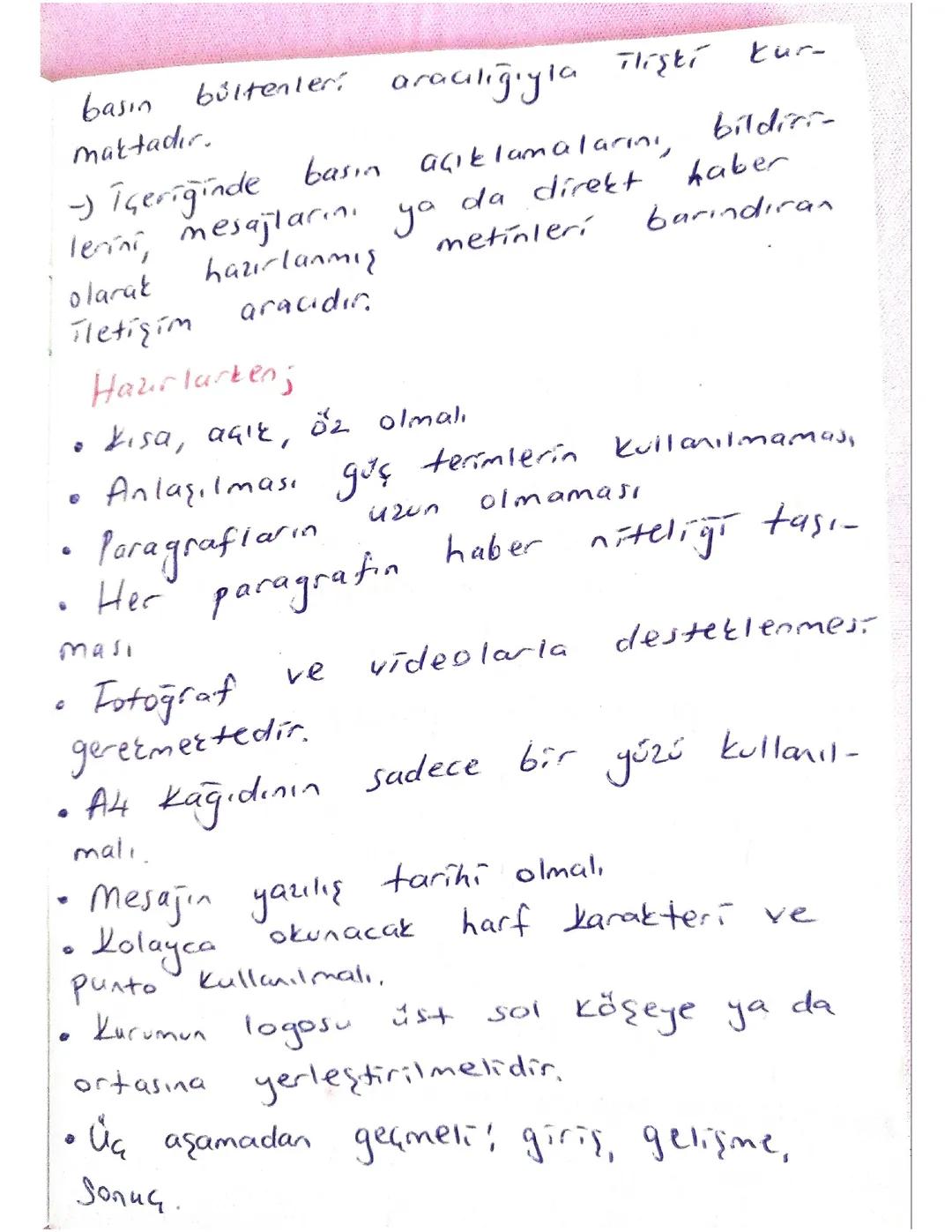 Halkla İlişkilere Giriş Notları