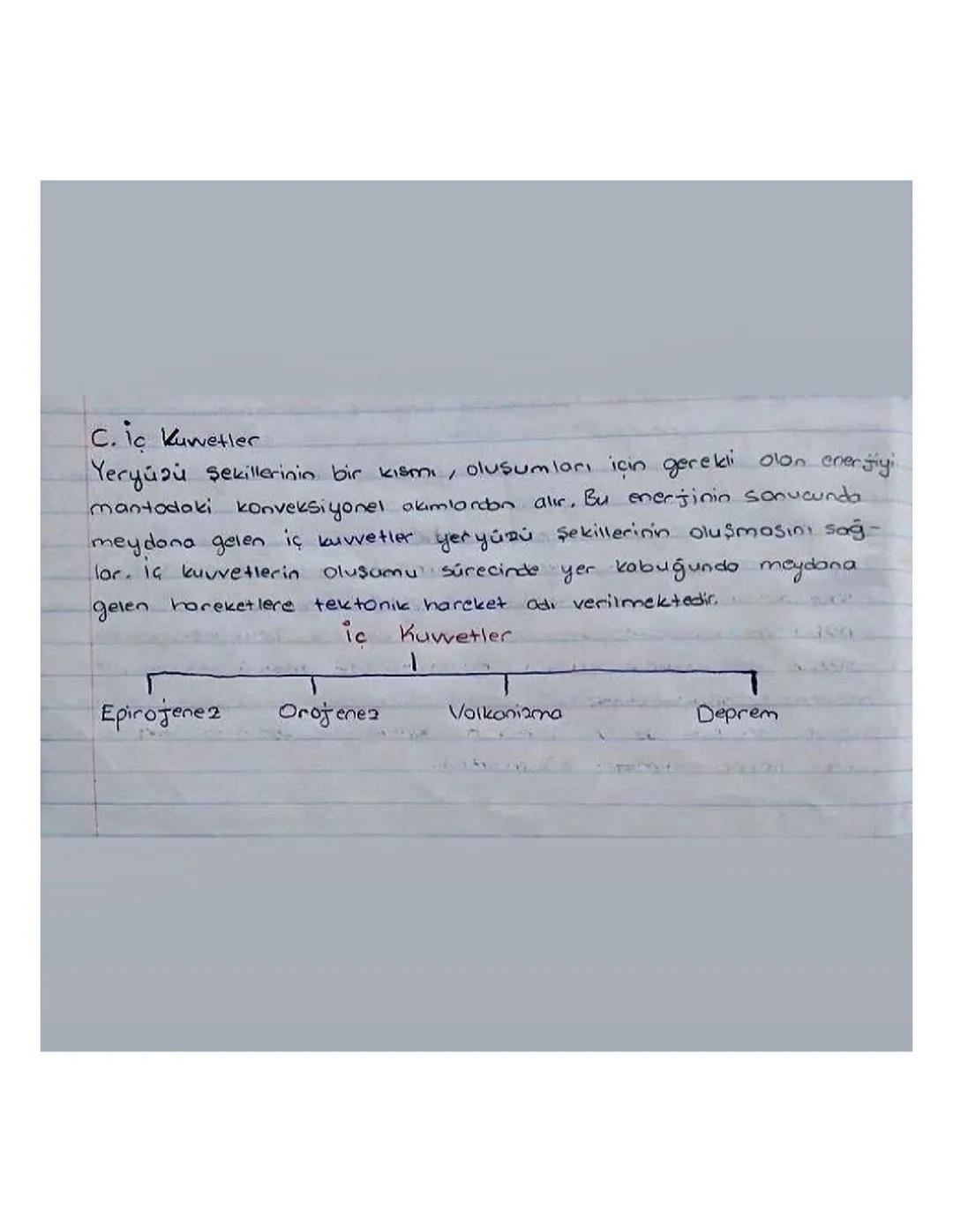 IC KUVVETLER COGRAFYA 10 SINIF