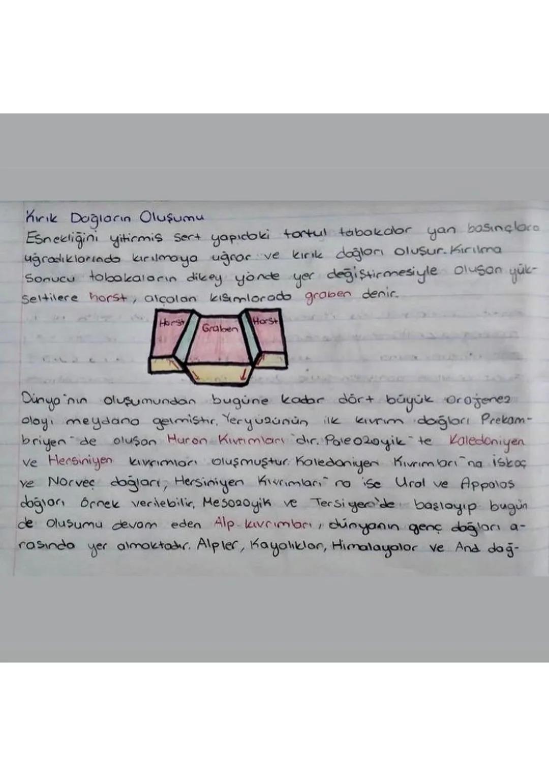 C. ic Kuwetler
Yeryüzü şekillerinin bir kısmı, oluşumları için gerekli olon enerjiyi
mantodaki konveksiyonel akimlordon alır. Bu enerjinin s