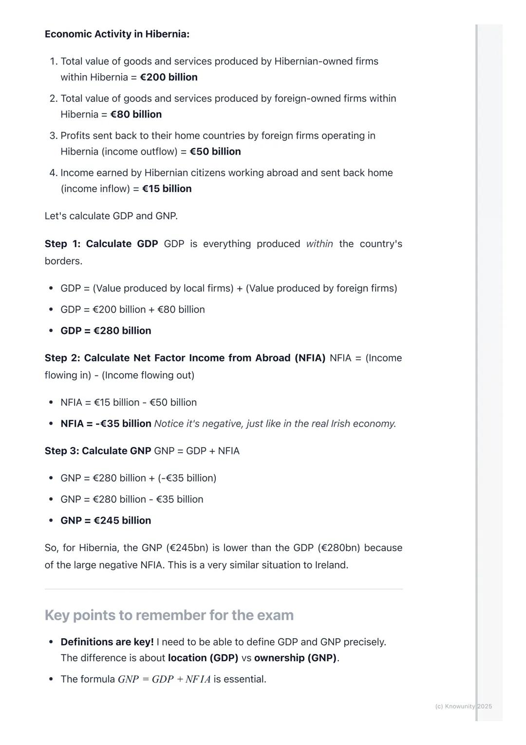 # Measuring National Income
(GDP and GNP)
Introduction to national income
National income is basically a measure of the total value of all