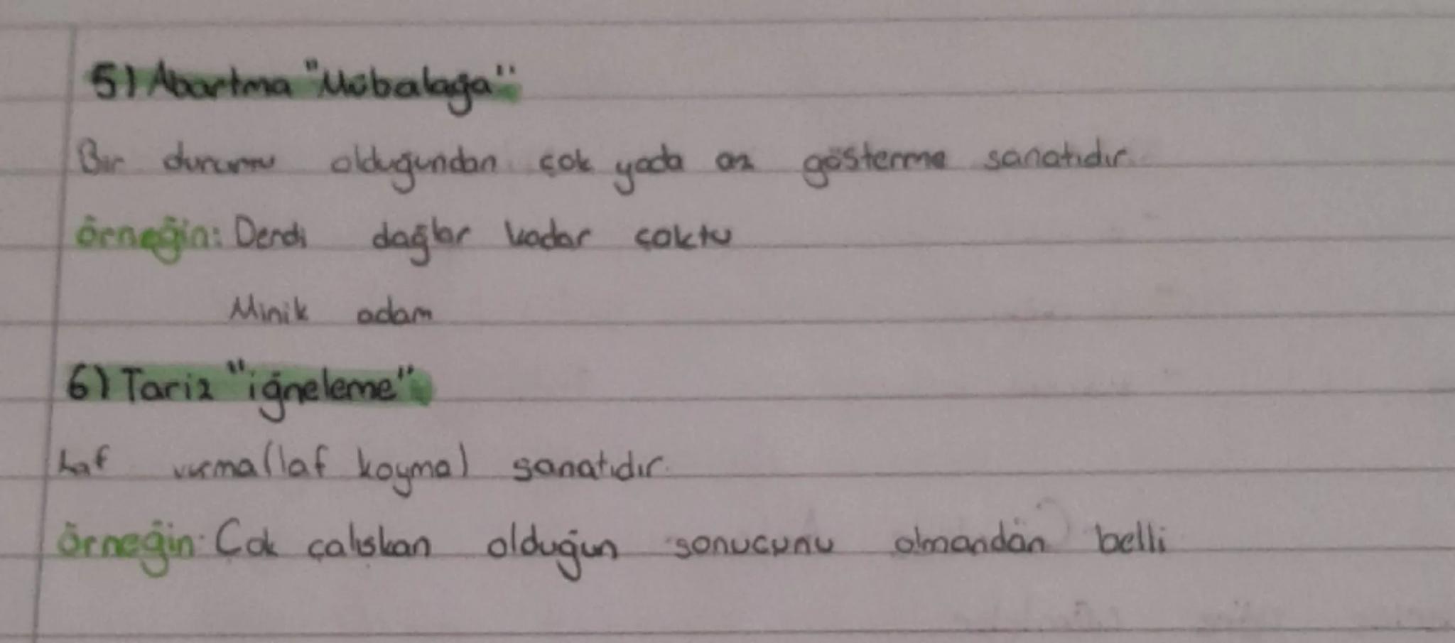 - Söz Sanatları-
1) Benzetme "Tesbih"
Nitelikçe güçsüz olan varlığın, nitelikçe gücsüz olana benzetilmesidir
benzeyen: gücsüz varlık.
be