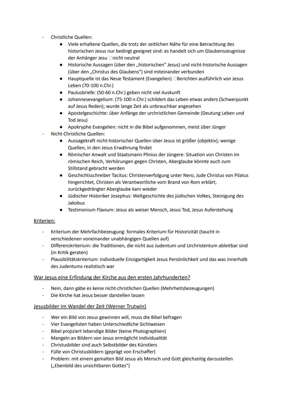 Religion Abiturstoff
Q1: Jesus Christus- das menschgewordene Wort Gottes: Die Reich-Gottes-Botschaft, Die
Auferstehung Jesu (Hoffnung über