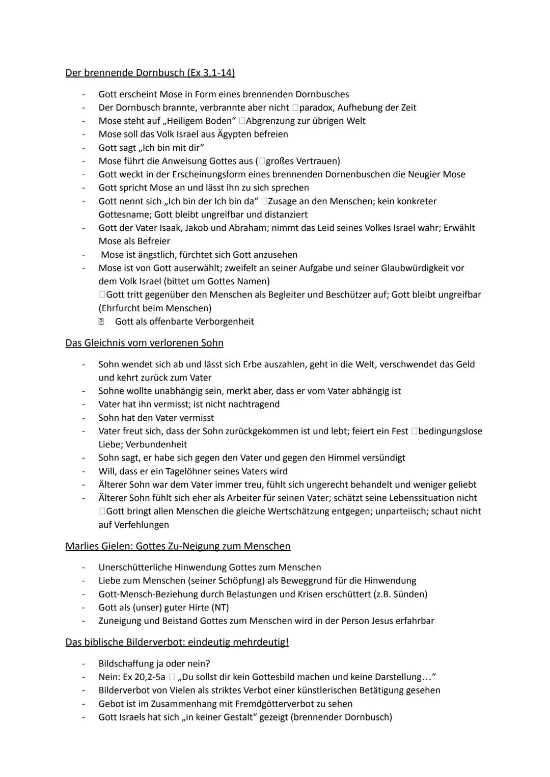 Religion Abiturstoff
Q1: Jesus Christus- das menschgewordene Wort Gottes: Die Reich-Gottes-Botschaft, Die
Auferstehung Jesu (Hoffnung über