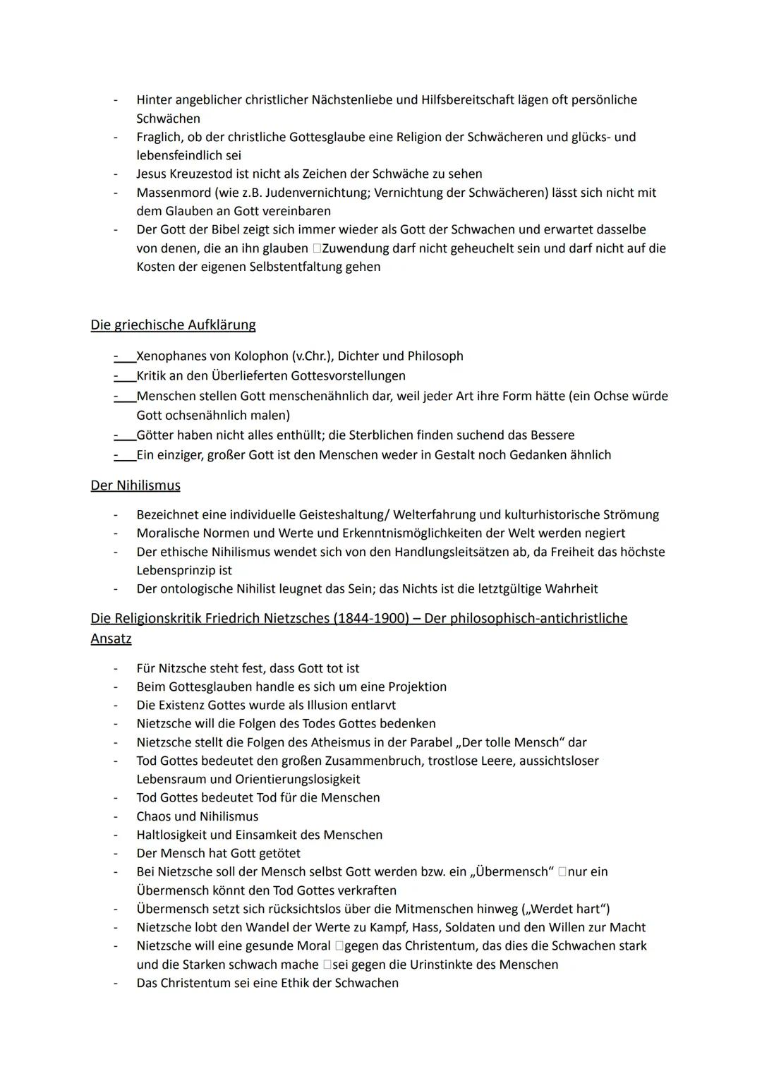 Religion Abiturstoff
Q1: Jesus Christus- das menschgewordene Wort Gottes: Die Reich-Gottes-Botschaft, Die
Auferstehung Jesu (Hoffnung über