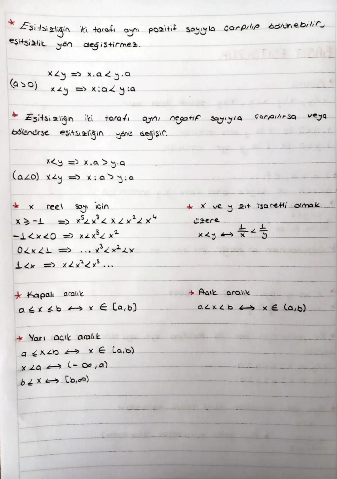 BASIT ESITSIZLIK
t
* Eşitsizlik,
xxy, xby, xay, xay seklinde ifade edilir.
x. 420 ise
x.yso ise
xa, b, c,d,
* 9<x<b
*
×
92x2b
czyld
x ile y