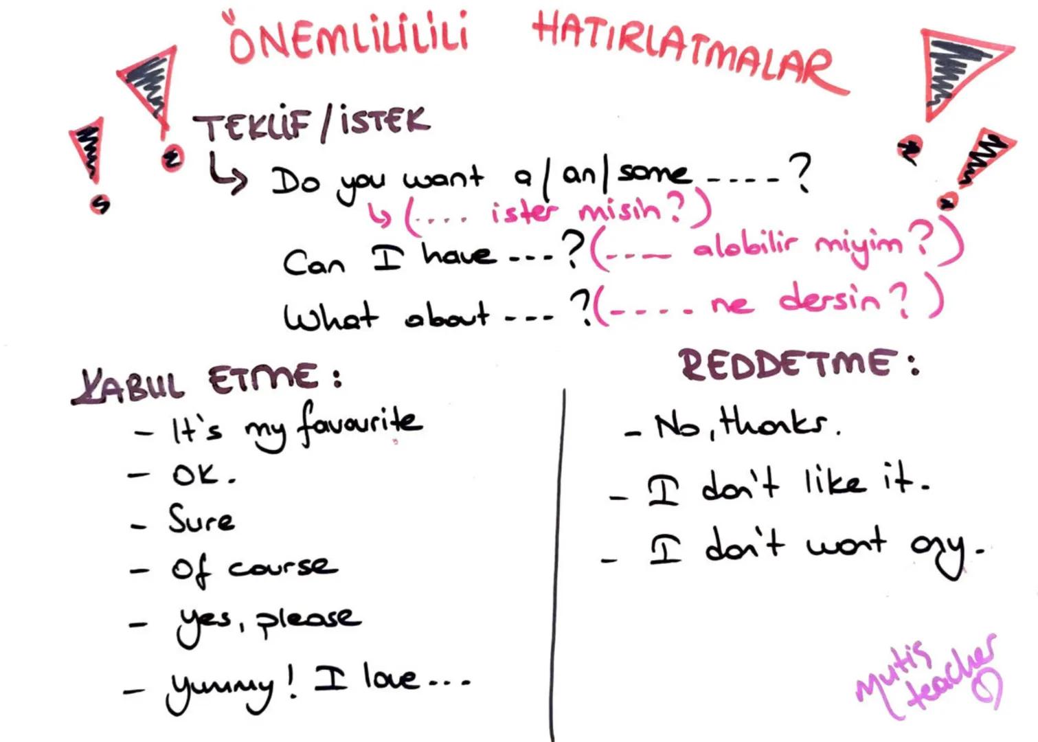 # GRADE 6 UNIT 2
Mytis Teacher
Yummy Breakfast - The Names of the foods and drinks
Honey: Bal
Pastrami: Pastırma
Butter: Tereyağı
Mushroom
