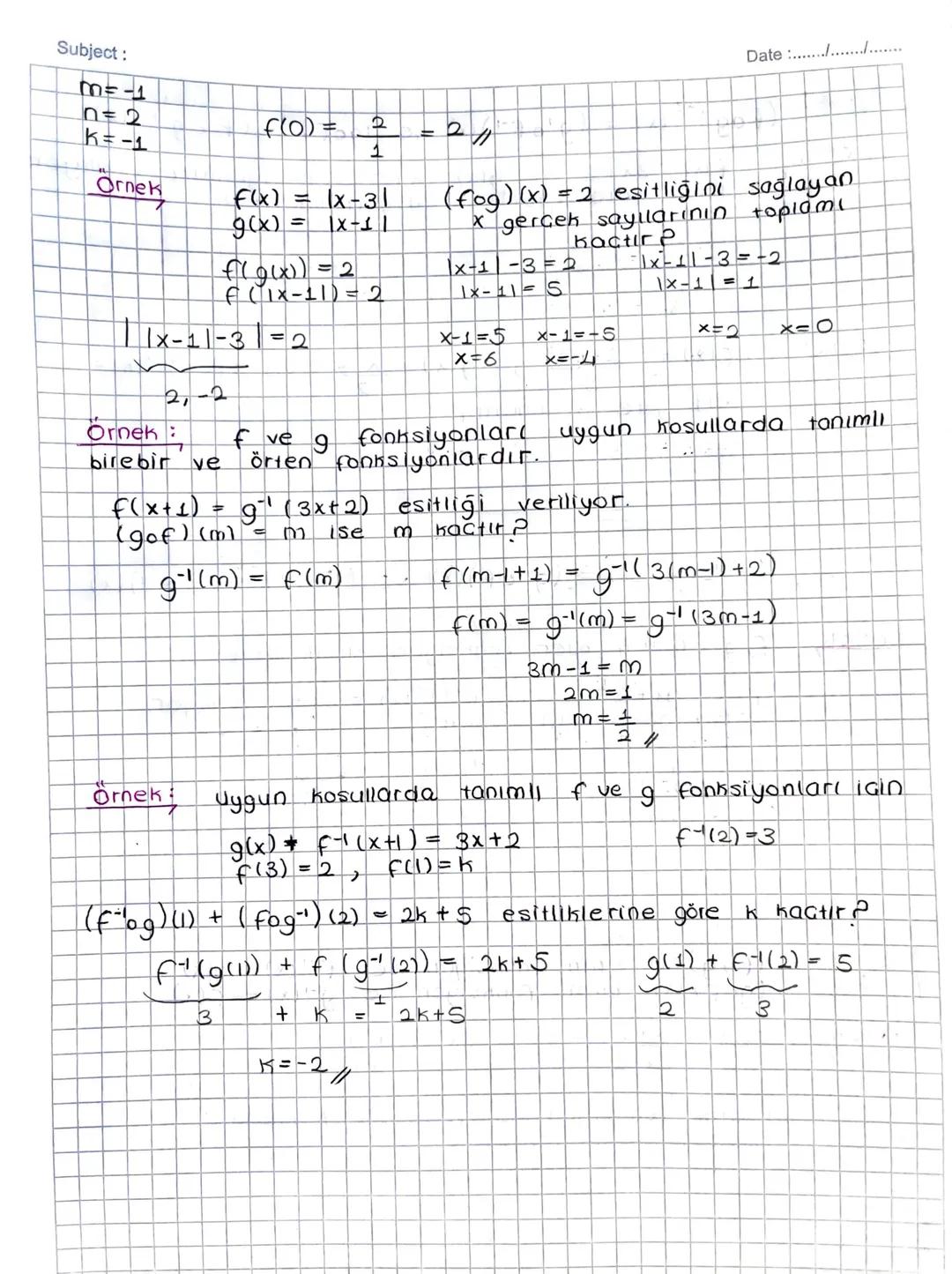 Subject:
Bileske Fonksiyon
FA-B
ve 9: B→C
A kümesinin
C
elemanlarini
Date ..........
Kümesine götüren fonksiyona f veg fonksiyonlarının
bile