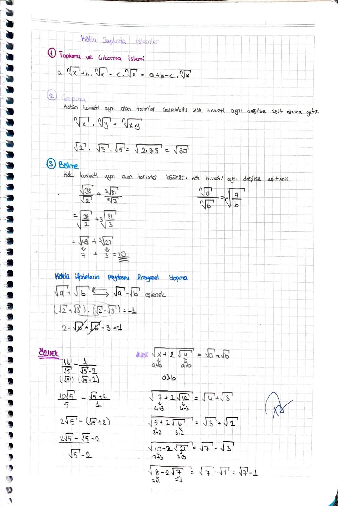 Katla fadeler
> nez+XE2
x^= a donklemini sağlayan x sayısına onin n'inci derecadon
kden denir.
ਪੜ
-n tek ise
Jan gift ise a≫o
12/8=2
16:42
J