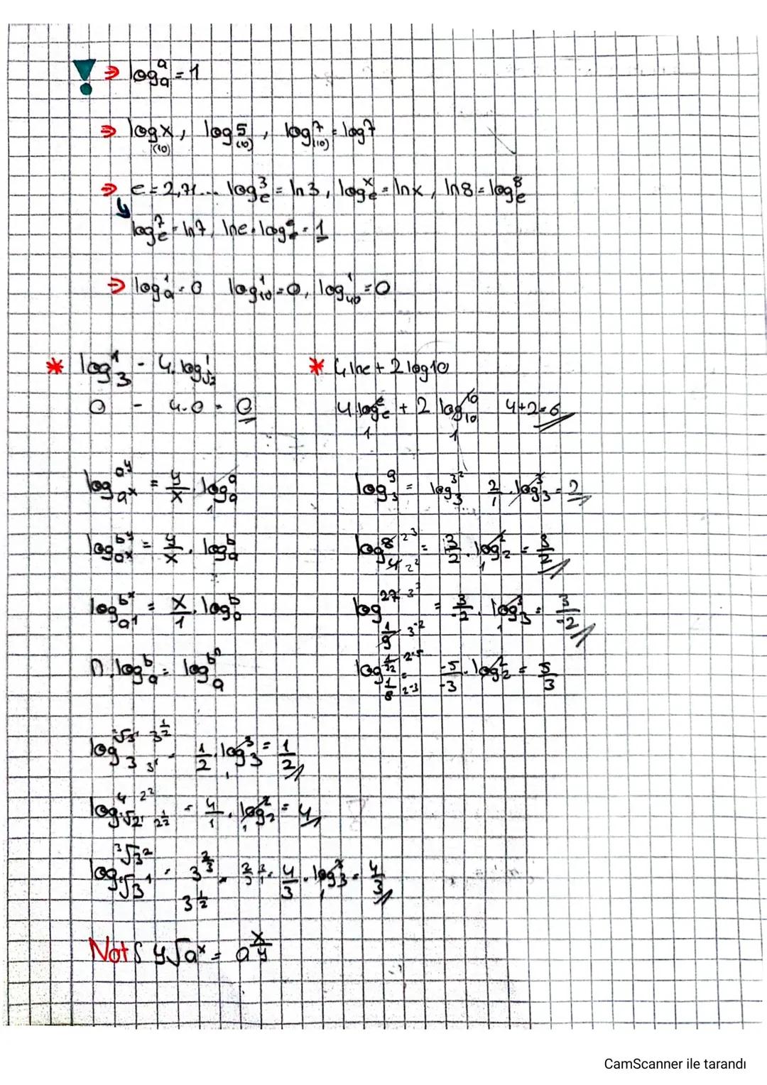Logaritina
2x = 8 x=3
232 X-6
32x 27 x 2
Lolag Gisto
2x = 3 101090
Play taban
Tog
X = log³
ataban
3* - 5 X=1093
076
99
axtayo, bo
X logo
2x