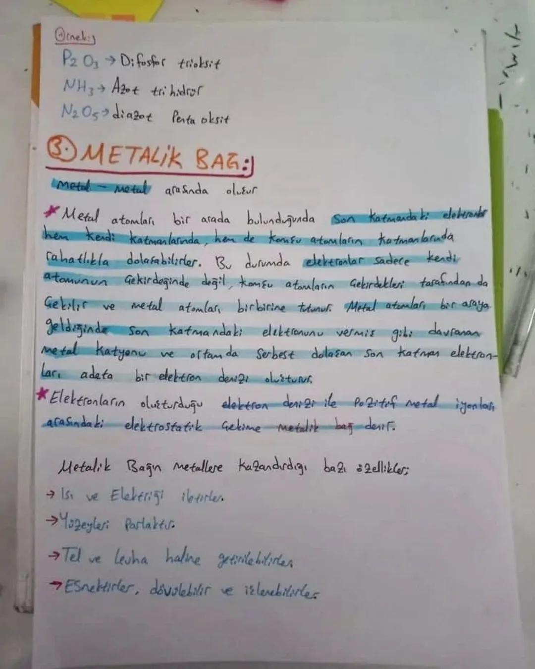 #GUGLU ETKİLESİMLER #
①¡YONIK BAG :)
Metal - Ametal atomları arasında oluşur
Metal atomlari e (elektion) verir, Ametal atomlari ē (elektion)