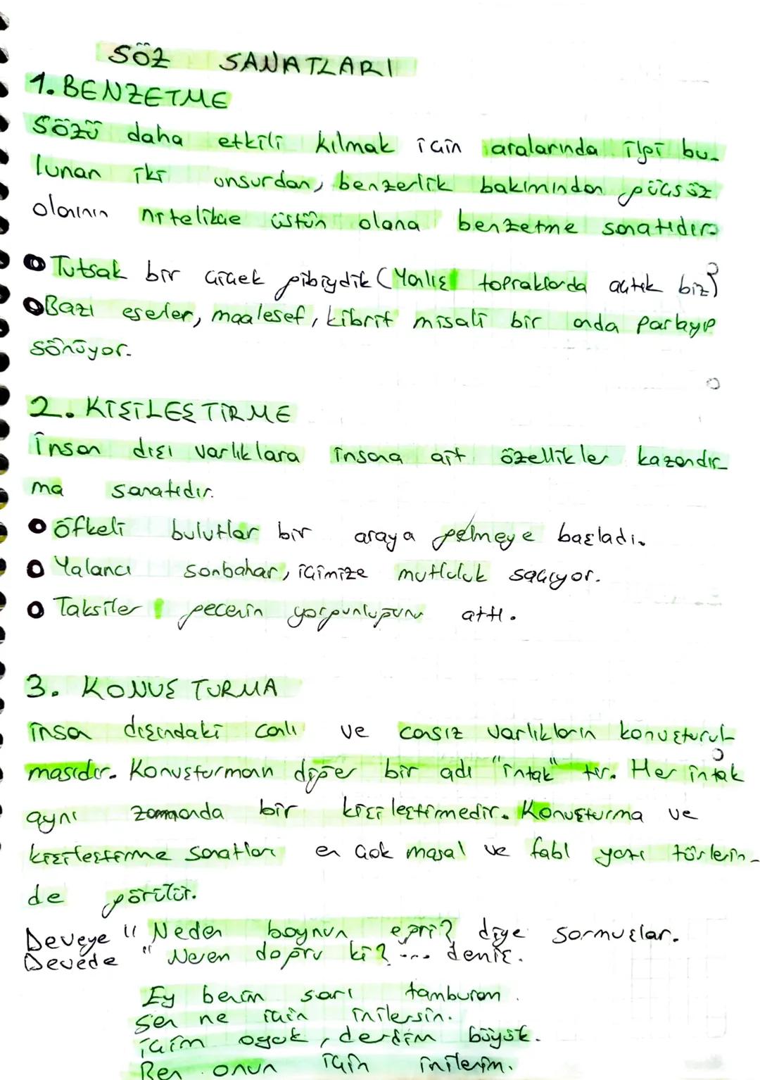 SANATLARI
Söz
1. BENZETME
• Sözü daha
etkili
lunan ikr
olanın
kılmak için aralarında Tipi bu_
unsurdan, benzerlik bakımından gücsüz
üstün ol