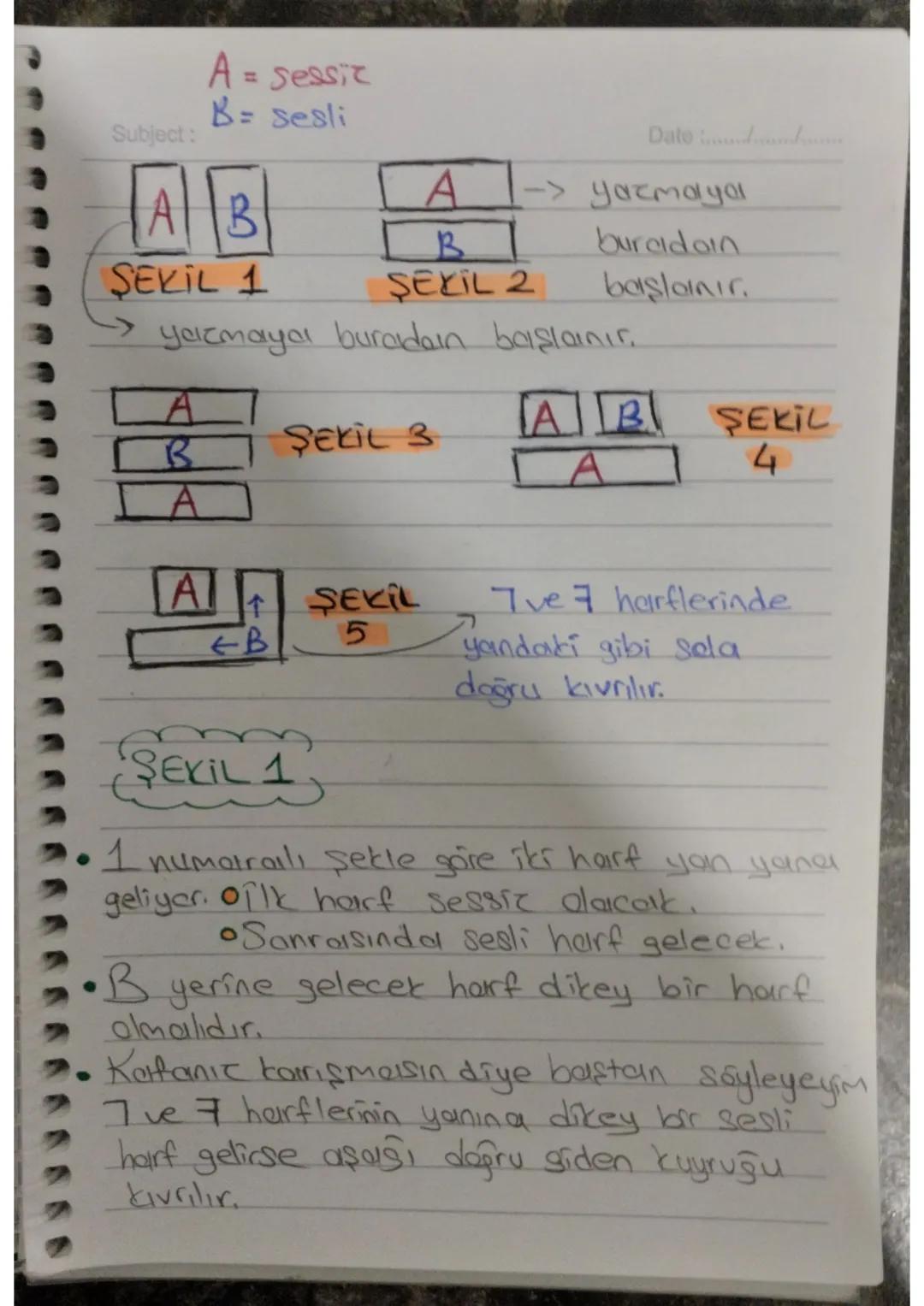 Subject: KORECE
Date :........
KUTU SISTEMI
Korecede hecelen yazarken hayali
kutular disincruz. Haingi kutuyor
hangi harfin gelebileceği bel