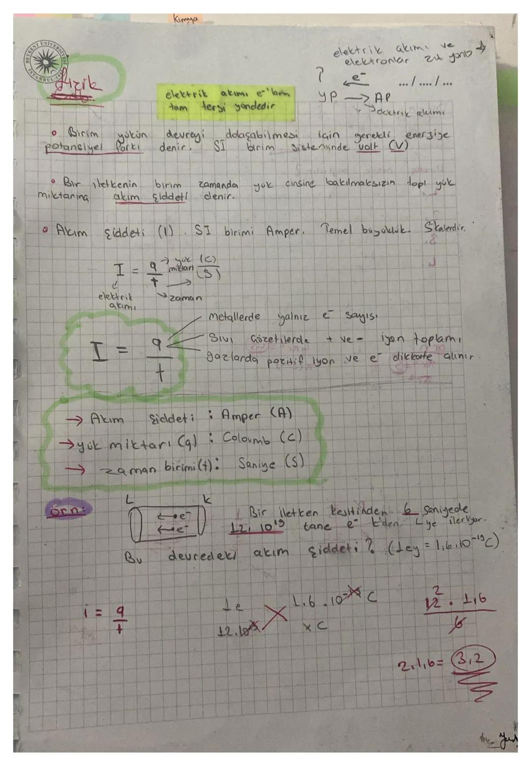 Kimya
elektrik akımı ve
elektronlar zit yonb
7
zik
.../..../...
elektrik akımı
elektrik akımı e'larm
tam tersi yondedir
YP AP
ocktrik akımı