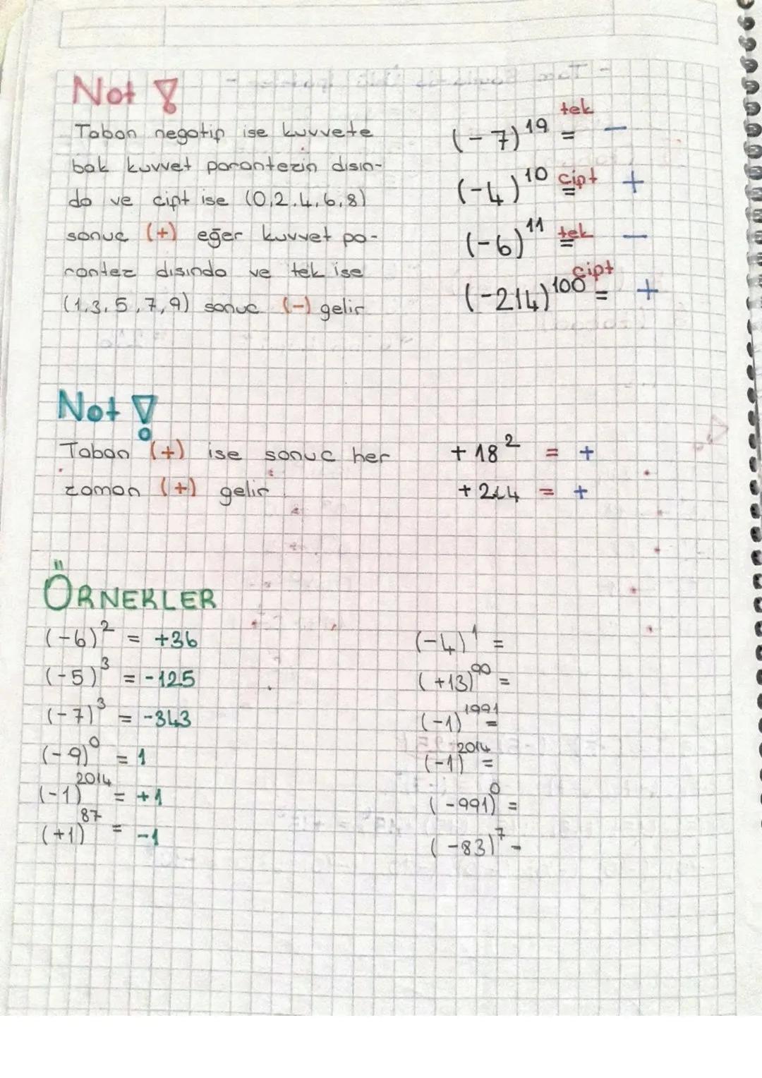 -4-3-2-101 23
Z Noto Z+
Negatif
Negatip Pazitip
- Tam Sayılar
Z=ZU OUZ+
2 B S B e
Pozitif Negatip & Porcitip
0 Notr
Mutlak Değer
-194+1
+9 +