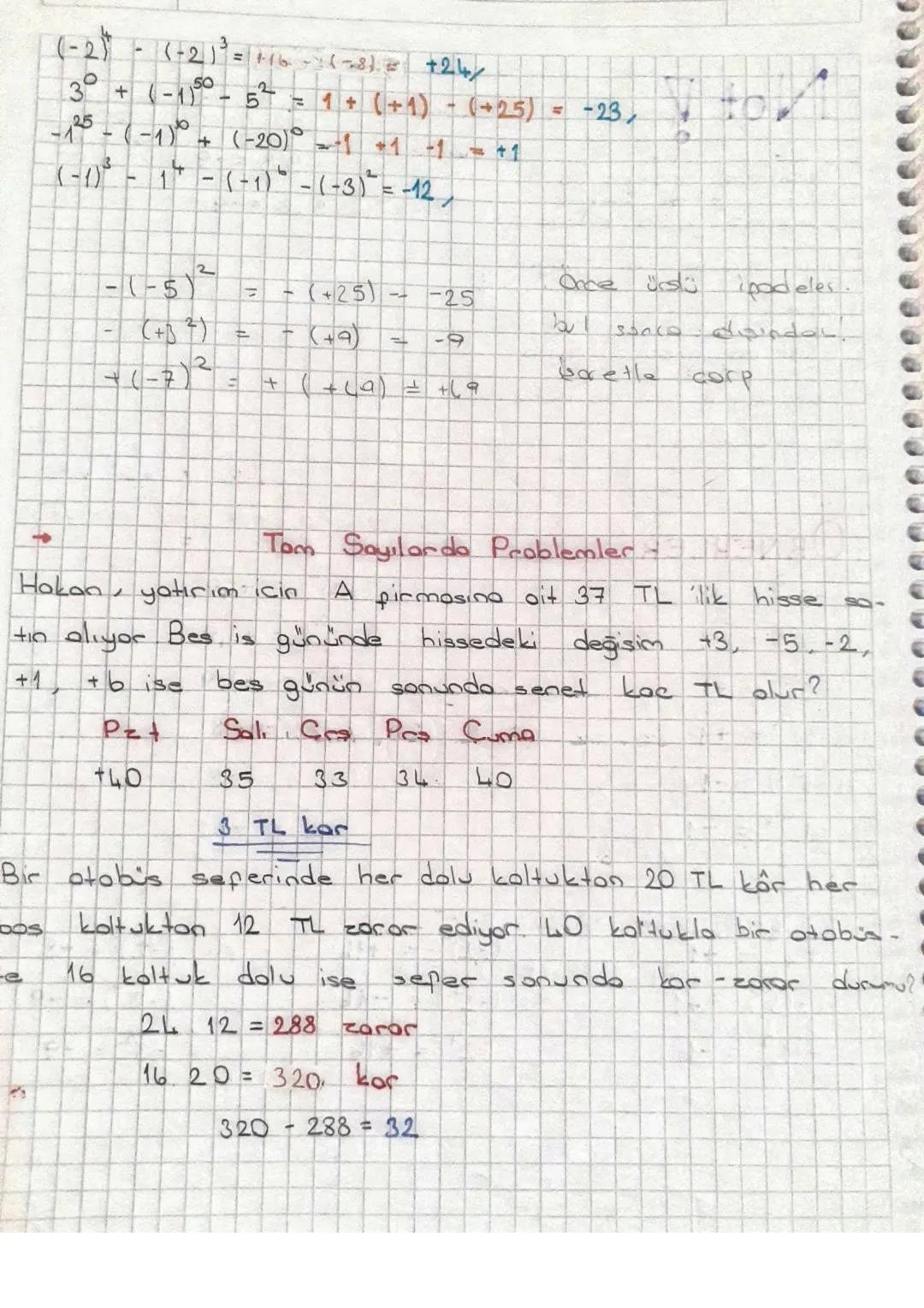 -4-3-2-101 23
Z Noto Z+
Negatif
Negatip Pazitip
- Tam Sayılar
Z=ZU OUZ+
2 B S B e
Pozitif Negatip & Porcitip
0 Notr
Mutlak Değer
-194+1
+9 +