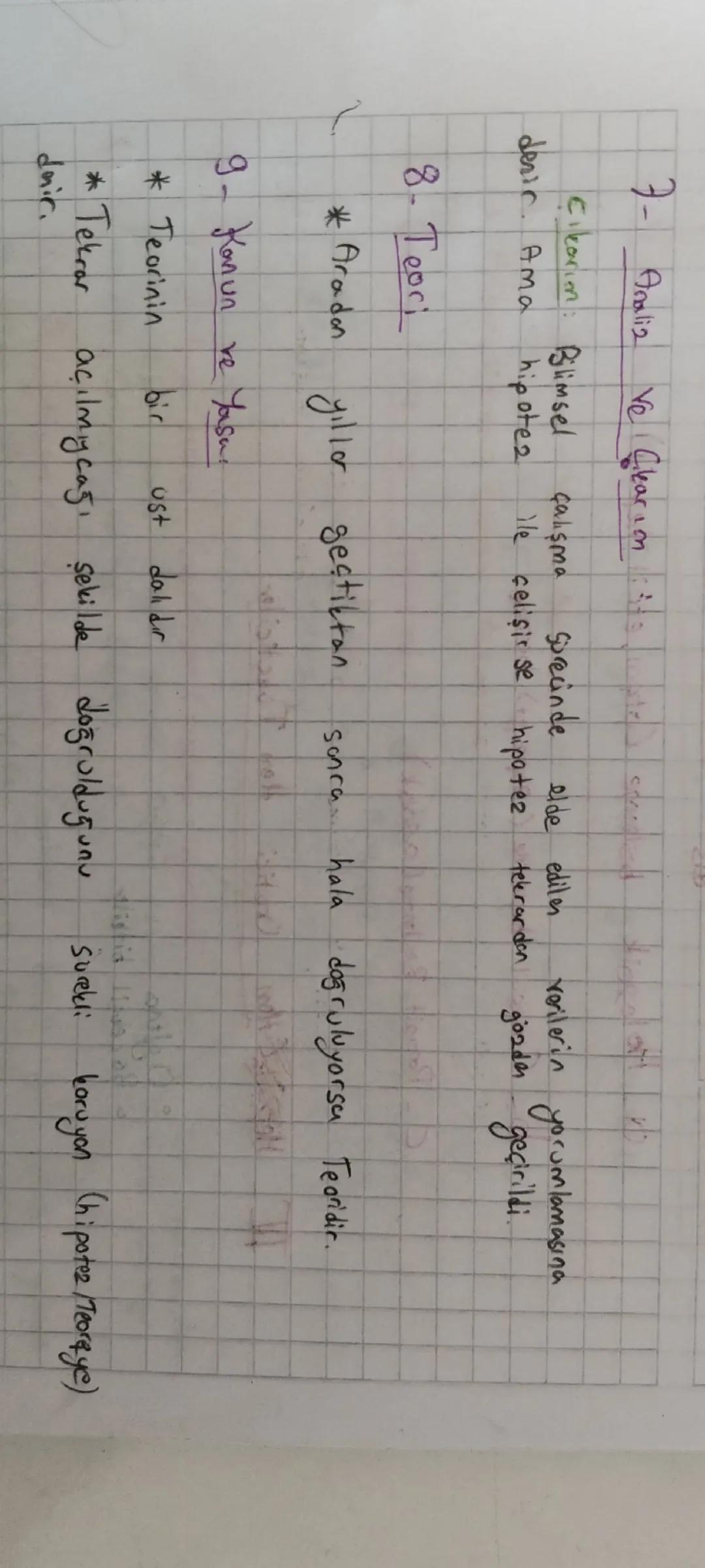 Bilimsel yonton
Standart bir
janten dir
tum
bilim
dallarında tatlonilir.
1. Bilimsel
Problem Tespiti
turetilen
Nedm nicin, nasıl
Sorun cümle