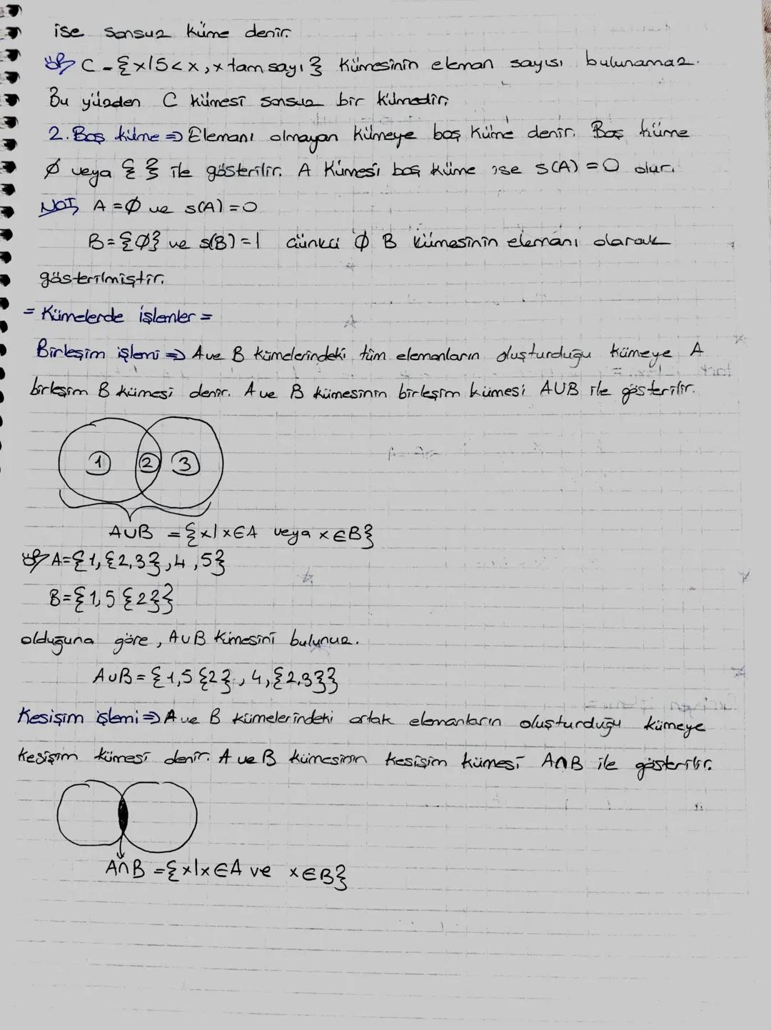 2. ÜNİTE KÜMELER
*iyi tanımlanmış nesnelerin topluluğuna küme denir.
* Kümeyi oluşturan nesnelerin her birine eleman denir.
*Kümeler A,B,C..