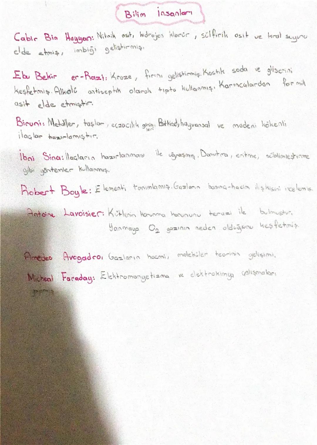# Kimya
1. Dönem 1. Yazılı
Kimya. Maddenin yapısını ve özelliklerini inceleyen bilim dalıdır
Kimyanın Alt Dalları:
Analitik Kimya
Madd