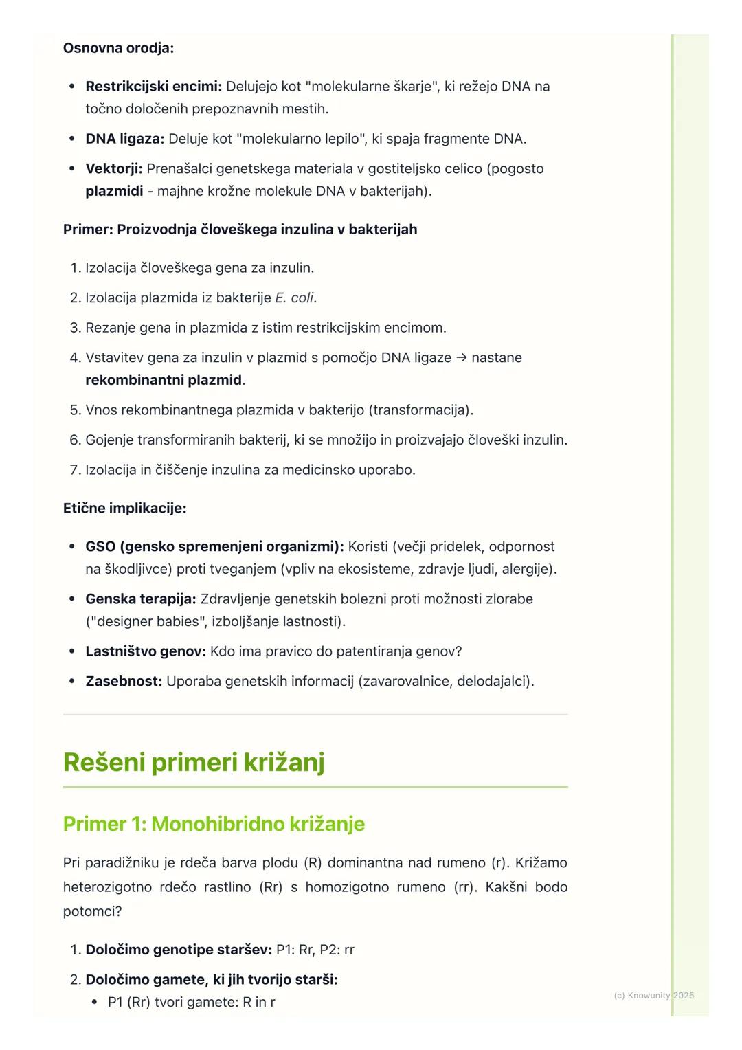 # Genetika in dedovanje
## Uvod v genetiko in dedovanje
Genetika je veda o dedovanju in spremenljivosti organizmov. Ukvarja se s tem,
kako