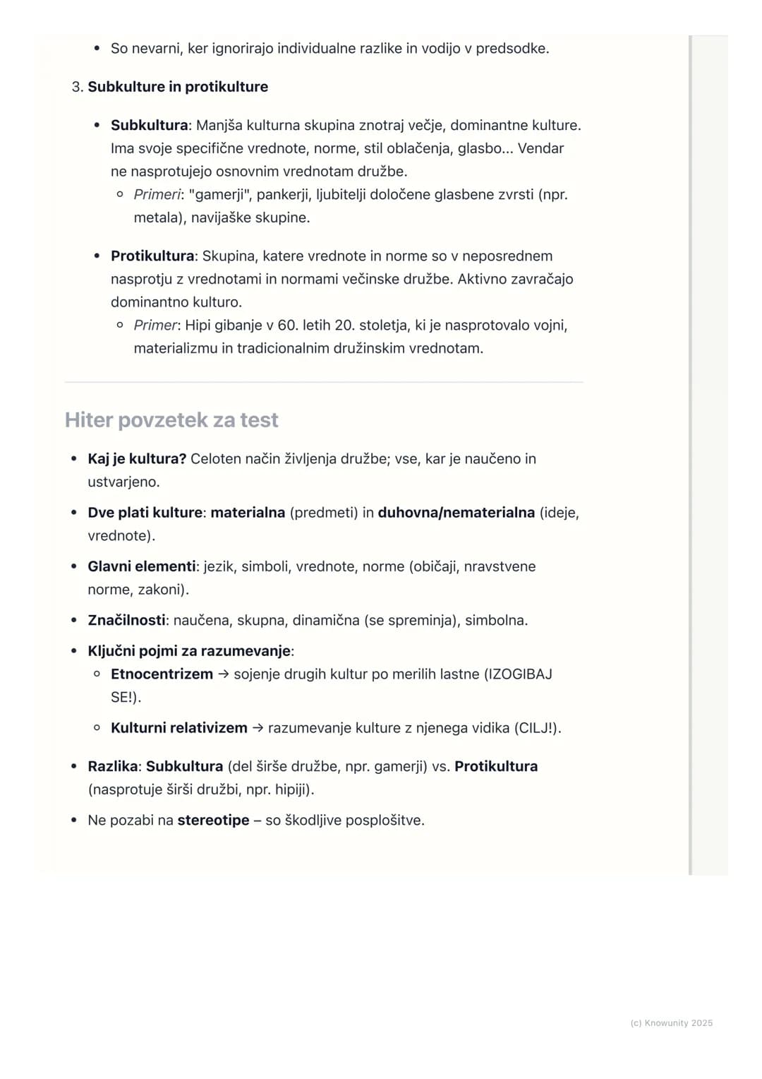 # Kaj je kultura?
Kaj je kultura?
Kultura je kompleksen pojem, ki ga je težko definirati z enim stavkom. V osnovi
je to celoten način živl