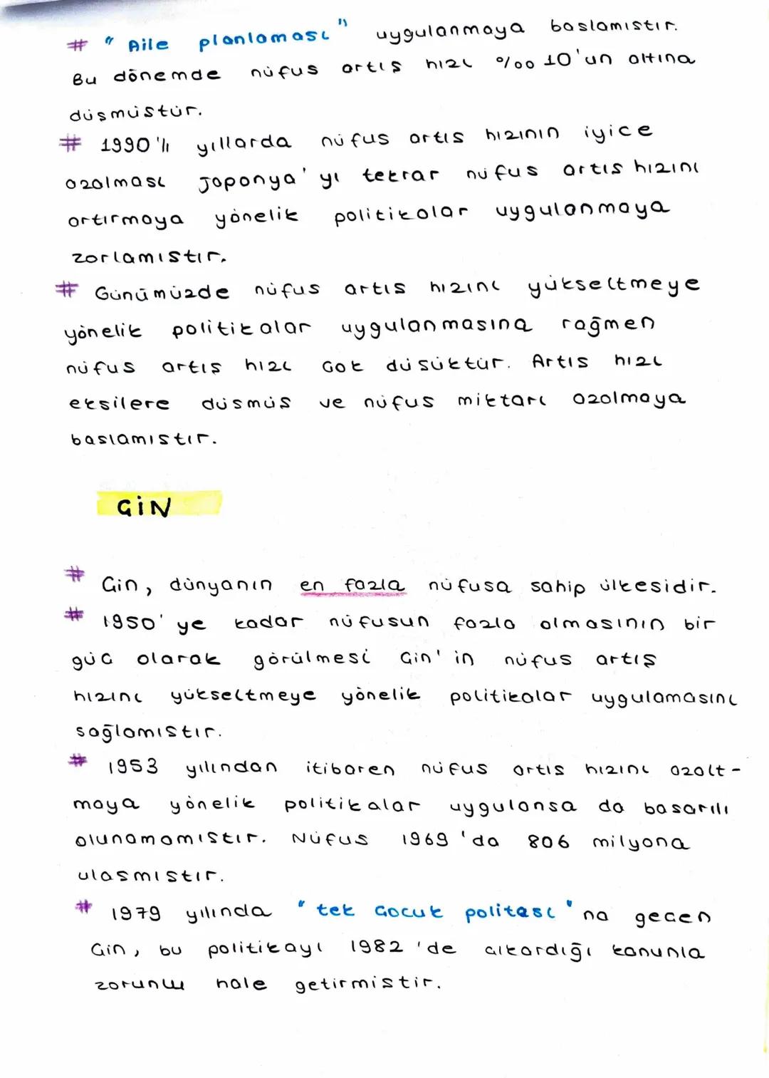 ने
2. UNITE BESERI SİSTEMLER
I. BÖLÜM: NÜFUS POLitikALARI
ÜLKELERİN Nüfus POLITIKALARL
Ülkelerin nufus artis hızine, niteliğini legitim)
ve