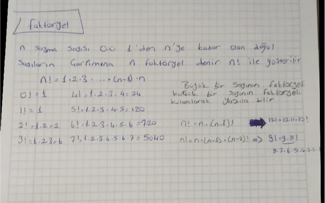 Faktöriyel Nedir? Kolay ve Anlaşılır Açıklama
