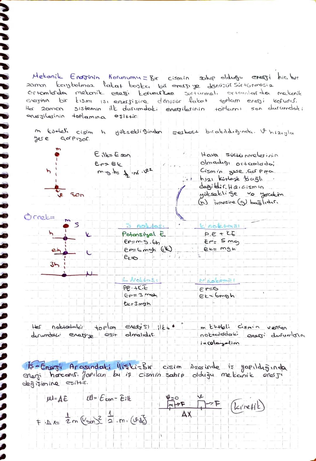 4. ÜNİTE ENERJI
İş Bir cisme uygulanan kuvvet ile cismin yer değiştirmesi
aynı doğrultuda ise, fiziksel olarak iş yapılmış demektir.
Sembol