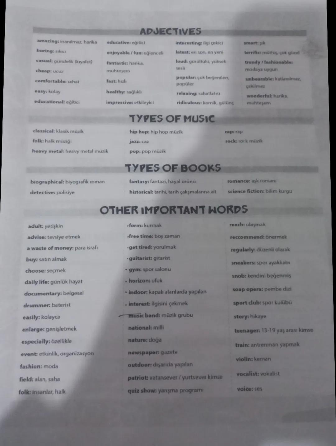 nca bir yay
Bakmas
eski
girlah
UNIT 2 teen lit
14
attend an Art Club: resim
kulübüne katılmak
chat with friends online:
arkadaşlarla interne