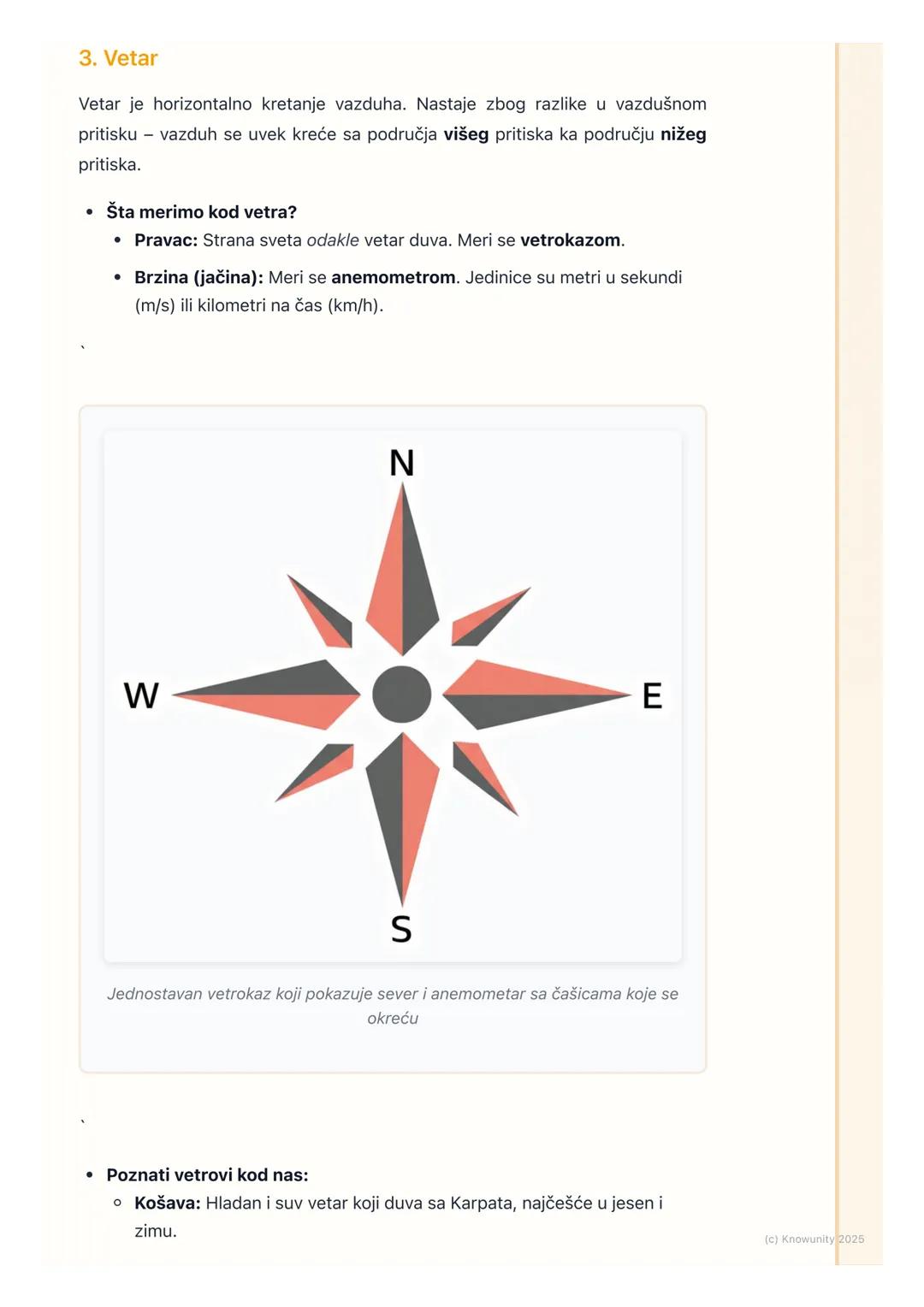 # Vreme i klimatski elementi
Uvod u vreme i klimatske elemente
Vreme je trenutno stanje atmosfere na nekom mestu. To je ono što vidimo kad