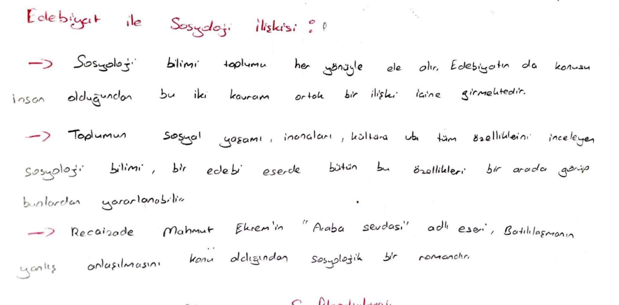 Edebiyatın
Bilimlerle
İlişkisi :
-> Bilimde
bilimlerle
edebiyatla
insan
etkinliğinin bir sonucudun. Dolayısıyla edebiyatın
diğe
ilişkisi
var