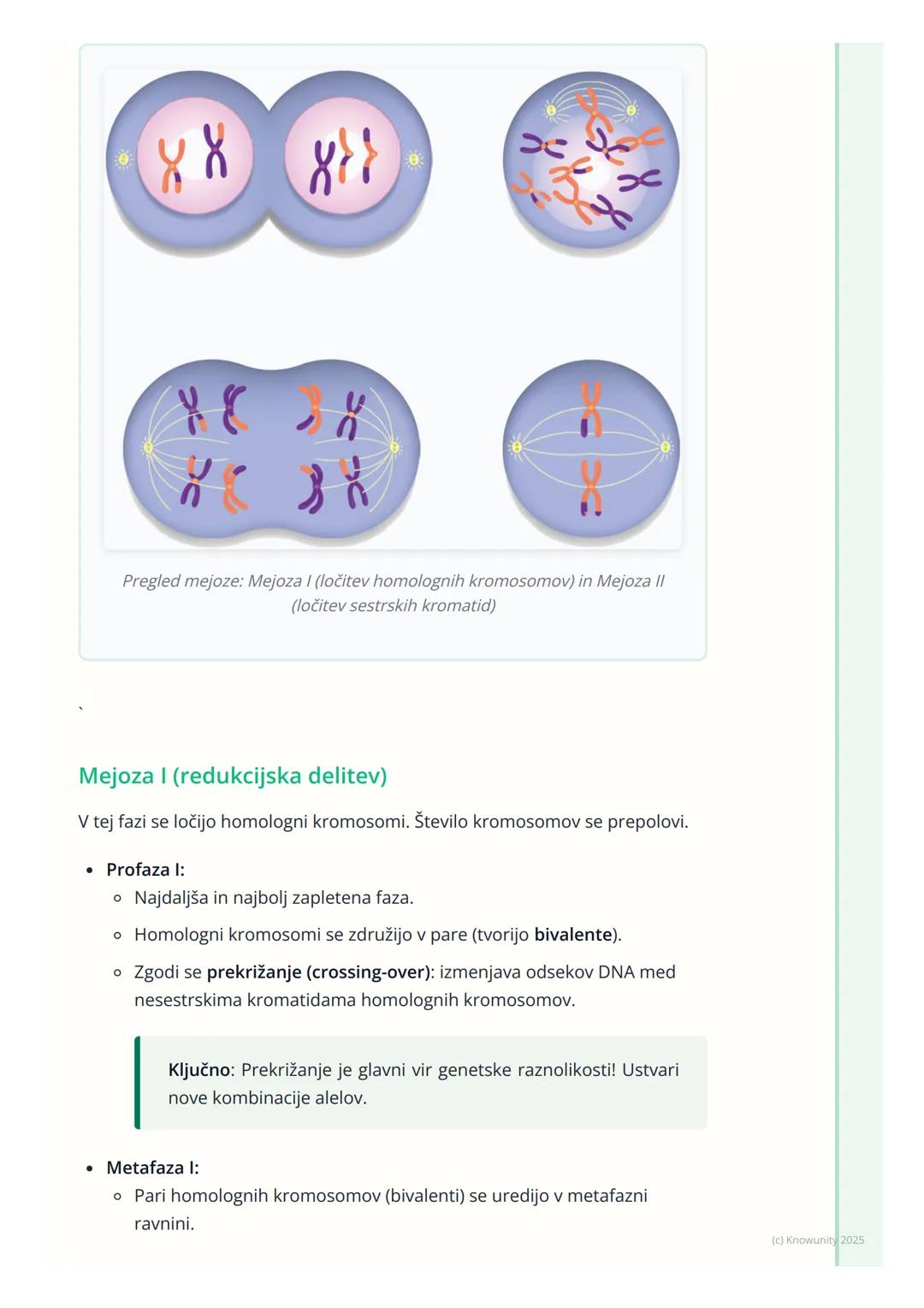 # Celični cikel in delitev celic
## Pregled celičnega cikla
Celični cikel je urejeno zaporedje dogodkov v življenju celice, ki vodi v njen