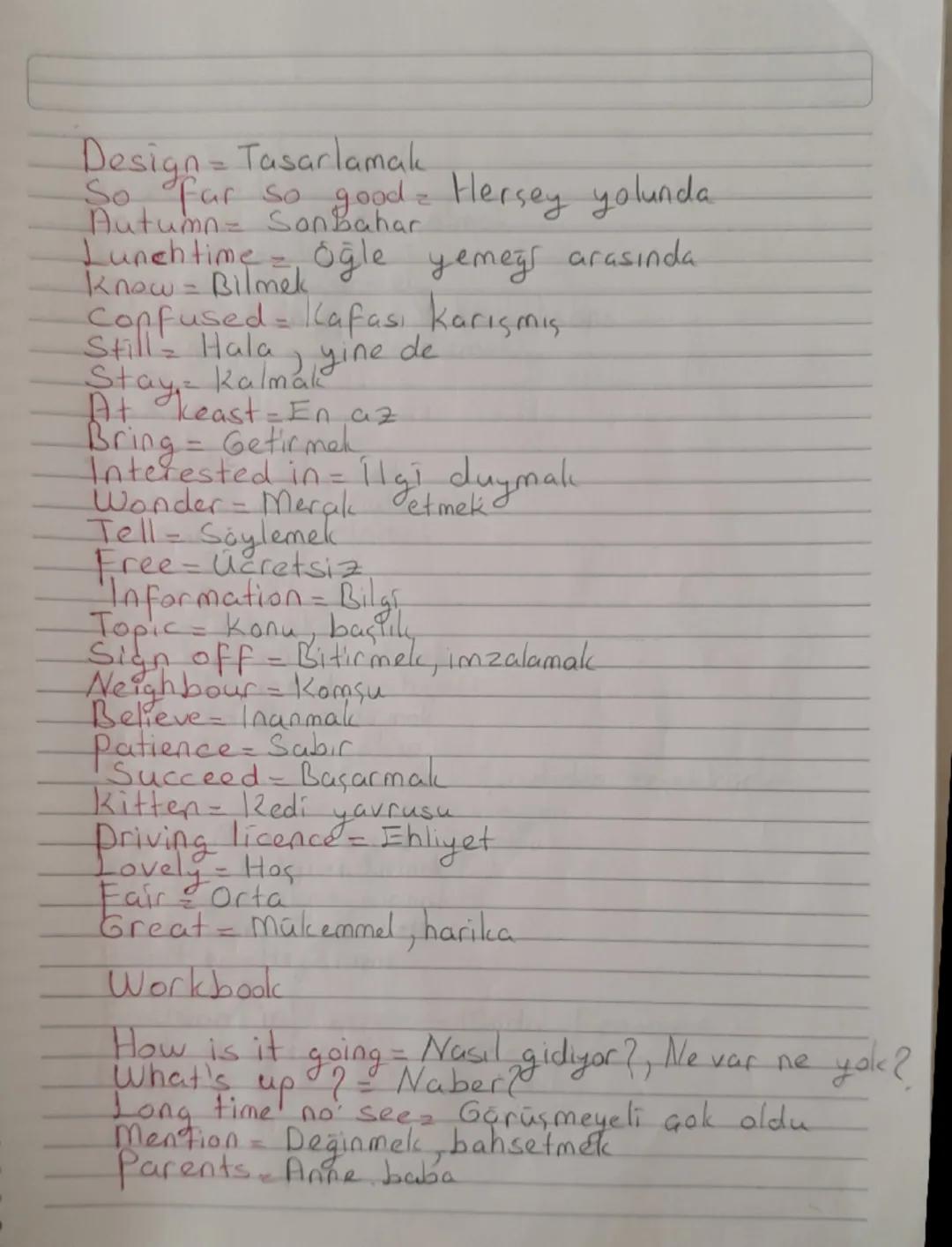 Theme I Studying Abroad
Vocabulary (Uplift)
Student's Book
Uplift - Kalkındırmak, iyileştirmek
Hit it off lyi geçinmek, kani kaynamak
person