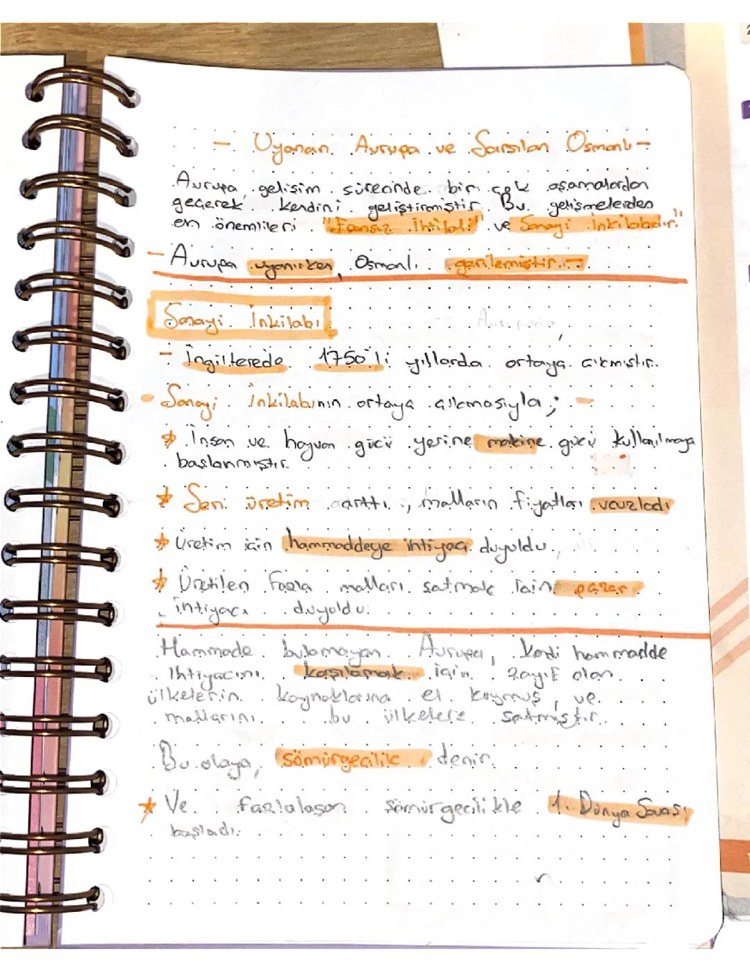 8. sınıf İnkilap 1. Ünite