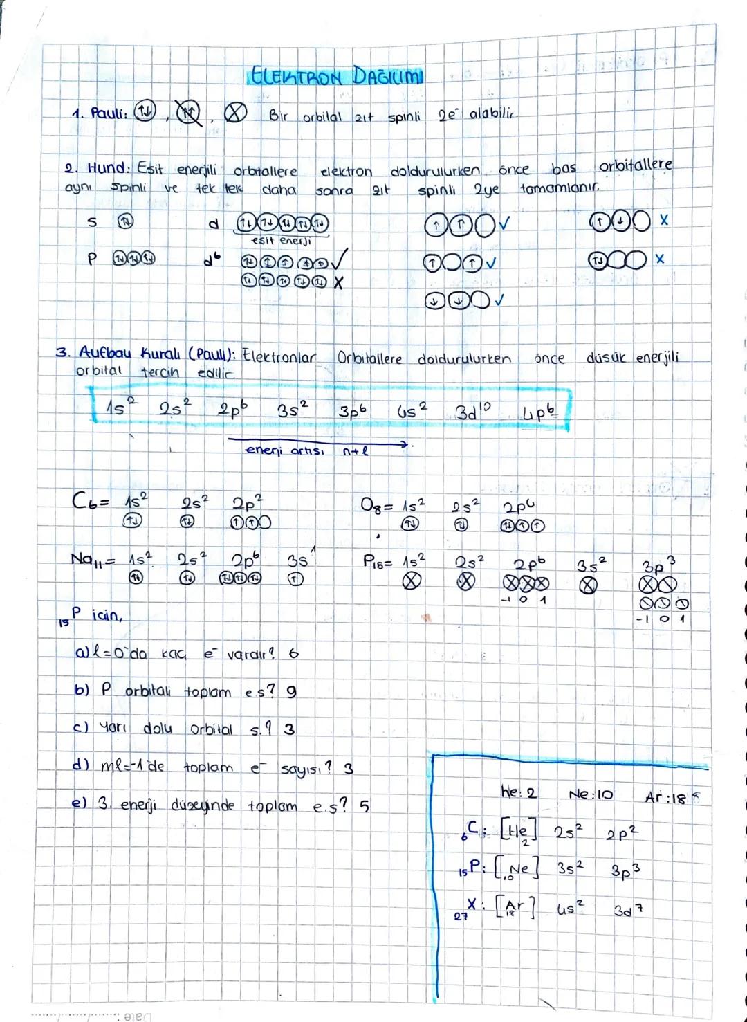 ATOMUN KUANTUM MODELI
Bohr atom modeli Sınırladıklar
Tek elektronlu taneciklerin hareketini.
adıklayabilmistir.
* Electronların belirli dair