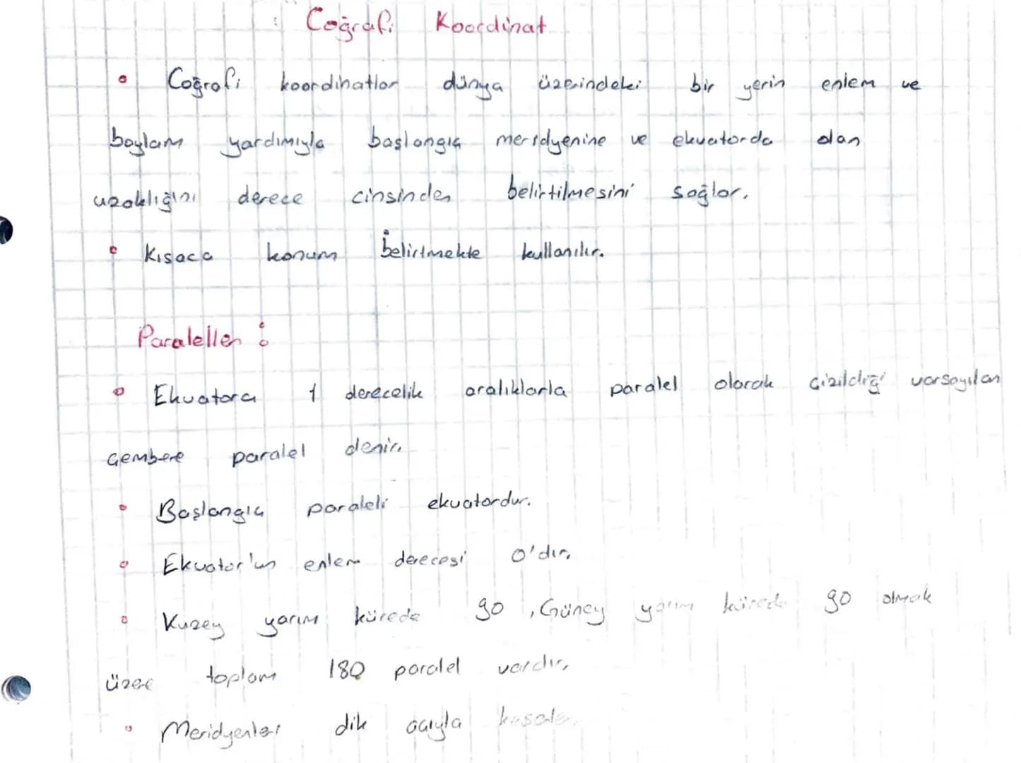 # Coğrafi Koordinat.
- Coğrafi koordinatior dünya üzerindeki bir yerin eniem ve boylam yardımıyla başlangıç meridyenine ve ekvatorda dan uza